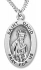 St. David Medal Sterling Silver