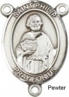 St. Philip the Apostle Rosary Centerpiece Sterling Silver or Pewter