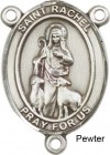 St. Rachel Rosary Centerpiece Sterling Silver or Pewter