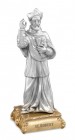 St. Robert Pewter Statue 4 Inch