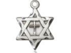 Star of David with Cross Pendant