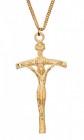 Women's Goldtone Papal Necklace
