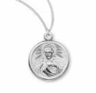 Women's Round Sacred Heart Mt. Carmel Medal
