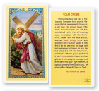 Your Cross Laminated Prayer Card