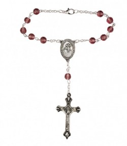 Amethyst Auto Rosary - June Birthstone [MVAR1005]