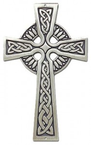 Antiqued Celtic Wall Cross - 3.5 inches [TCG0099]