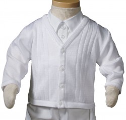 Boys Knit Acrylic Sweater for Christening or Baptism [LTM086]