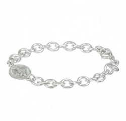 Bracelet - Sterling Silver with Miraculous Charm [RB3457]