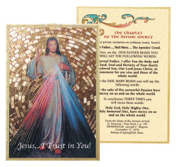 Chaplet of the Divine Mercy 4x6 Mosaic Plaque [HFA5092]