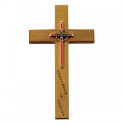Confirmation Maple Wood Cross - 10 inch [SNCR0039]
