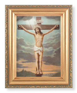Crucifixion 4x5.5 Print Under Glass [HFA5307]