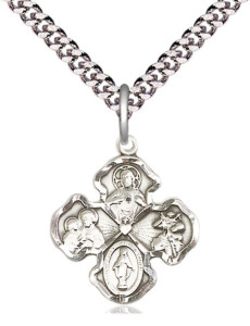 Four Way Scapular Medal  [BC0091]