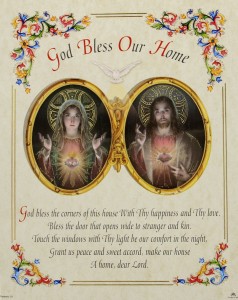 God Bless Our Home Prayer Print [HPP027]