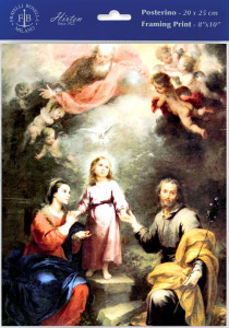 Heavenly and Earthly Trinities by Murillo Print - Sold in 3 Per Pack [HFA4835]