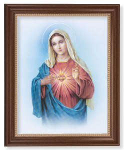 Immaculate Heart of Mary 11x14 Framed Print Artboard [HFA5005]