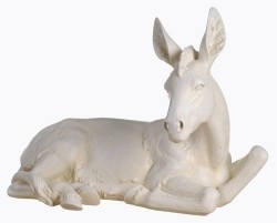 Ivory Donkey Figure for 39 inch Nativity Set [RM0325]