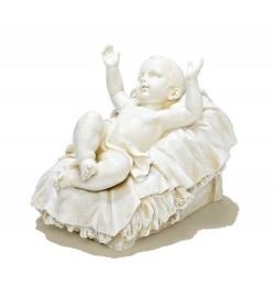 Ivory Infant Jesus Figure for 38“ Nativity Set [RM0365]