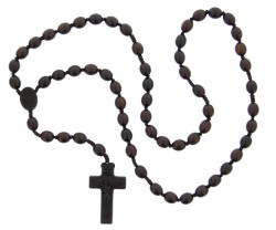 Jujube Wood 5 Decade Rosary - 12mm [RB3918]