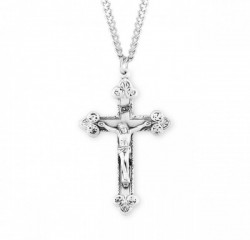 Large Men's Crucifix with Scroll Leaf Tips [HMM3304]