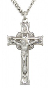 Men's Celtic Style Crucifix Pendant [HM0750]