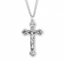 Men's Crucifix Necklace with Antique Finish [HMM3276]