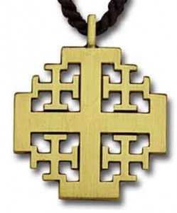 New Jerusalem Cross Pendant [TCG0366]