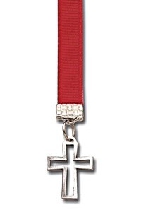 Openwork Cross Bookmark - 12 Colors Available [TCG0019]