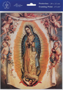 Our Lady of Guadalupe Print - Sold in 3 per pack [HFA1146]