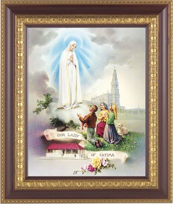 Our Lady of Fatima 8x10 Framed Print Under Glass [HFP213]