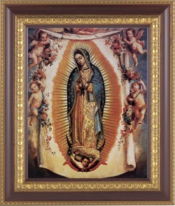 Our Lady of Guadalupe 8x10 Framed Print Under Glass [HFP221]