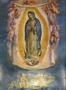 Our Lady of Guadalupe with Angels Large Poster [HFA1016]
