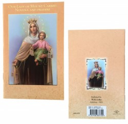 Our Lady of Mt. Carmel Novena Prayer Pamphlet - Pack of 10 [HRNV275]