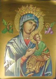 Our Lady of Perpetual Help Large Poster [HFA1014]