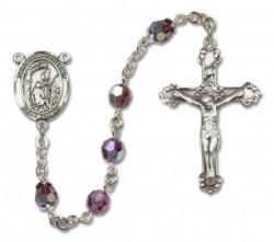 Paul the Hermit Sterling Silver Heirloom Rosary Fancy Crucifix [RBEN1049]