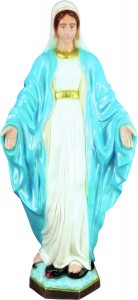 Plastic Our Lady of Grace Statue - 32 inch [SAP3205]
