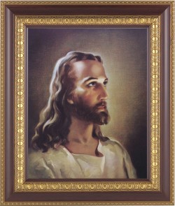 Portrait of Christ 8x10 Framed Print Under Glass [HFP146]