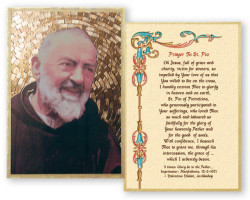 Prayer to St. Pio 4x6 Mosaic Plaque [HFA5102]