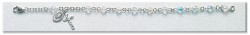 Rosary Bracelet - Sterling Silver with 5mm Crystal Swarovski Beads [RB3483]
