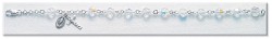 Rosary Bracelet - Sterling Silver with 7mm Crystal Swarovski Beads [RB3300]