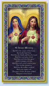 House Blessing Italian Prayer Plaque [HPP004]