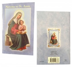 Saint Anne Novena Prayer Pamphlet - Pack of 10 [HRNV610]