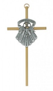 Seven Gifts of the Holy Spirit 6“ Wall Cross [MC7703]