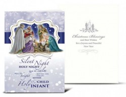 Silent Night Christmas Card Set [HRCR8102]