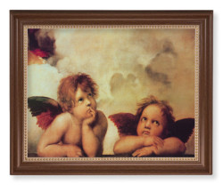 Sistine Angels 11x14 Framed Print Artboard [HFA5074]