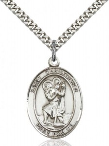 St. Christopher Oval Medal [EN6047]