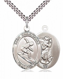 St. Christopher Surfing Medal [EN6315]
