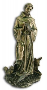 St. Francis Statue - 12 Inches  [GSCH1109]