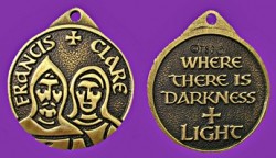 St. Francis and St. Clare Medal [TCG0293]