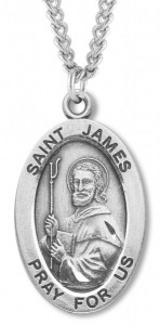 St. James Medal Sterling Silver [HMM1118]