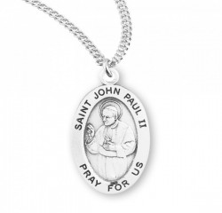Women's St. John Paul II Oval Medal [HMM3119]